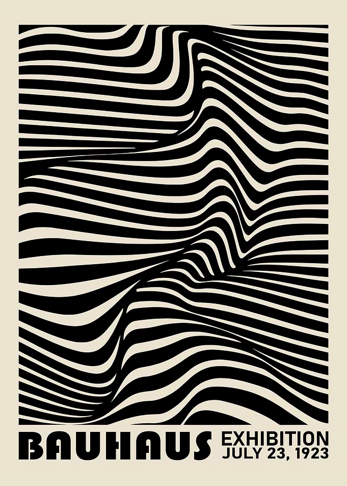 Bauhaus Exhibition Poster, July 23, 1923