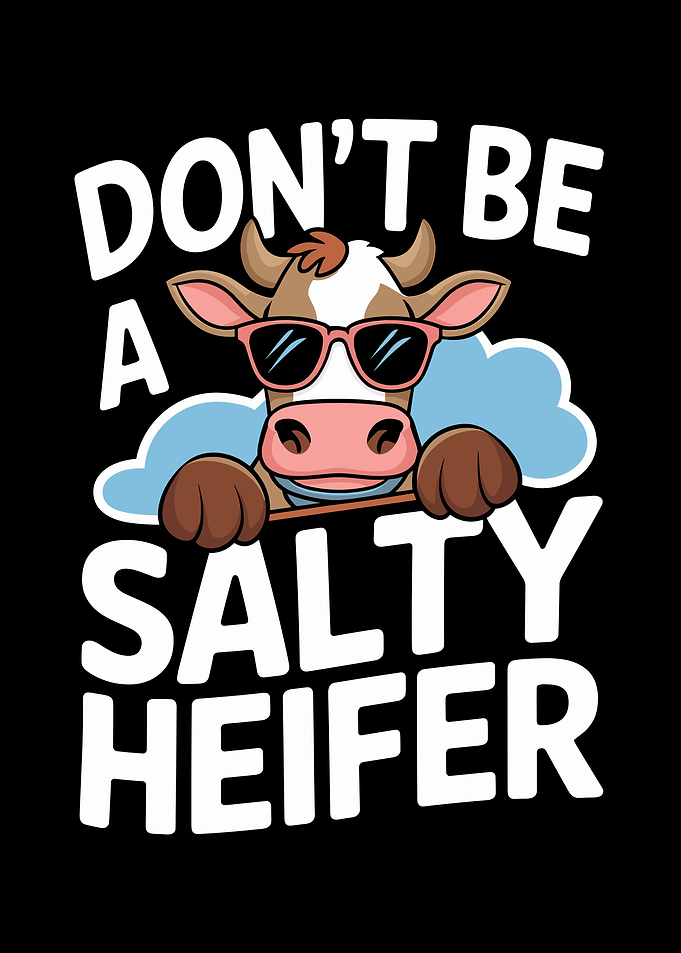Don't Be A Salty Heifer