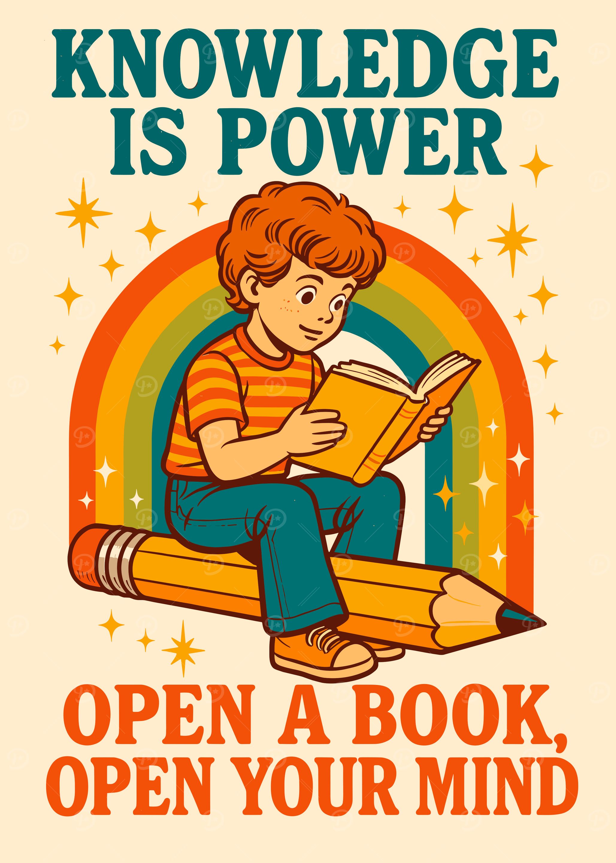 Knowledge is Power, Open a Book