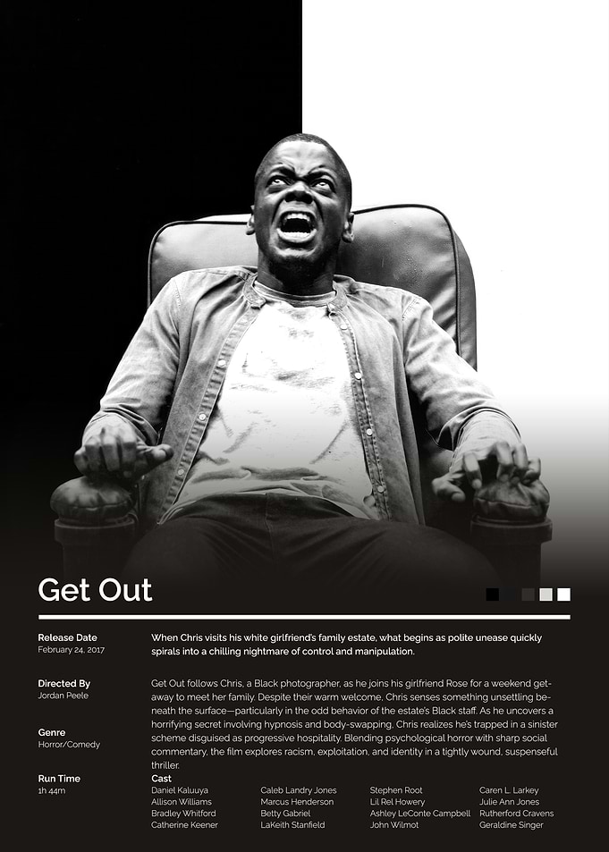 Get Out Movie Poster