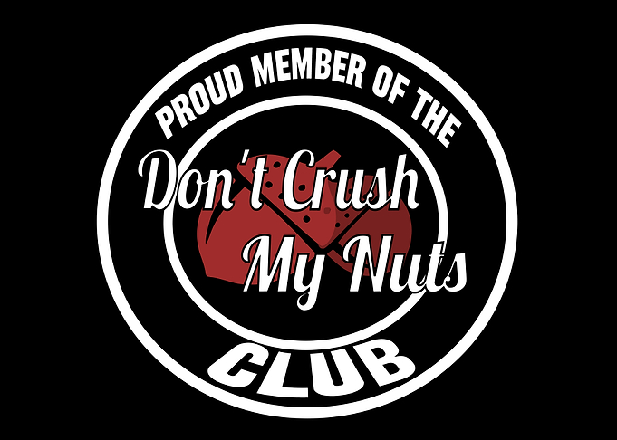 Don't Crush My Nuts Club Emblem