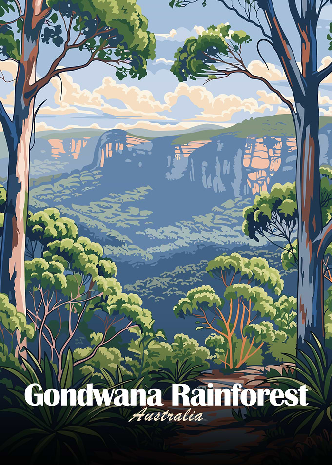Gondwana Rainforest Australia Landscape Art