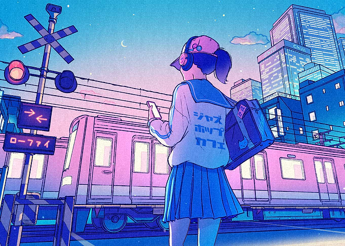 in your own world.