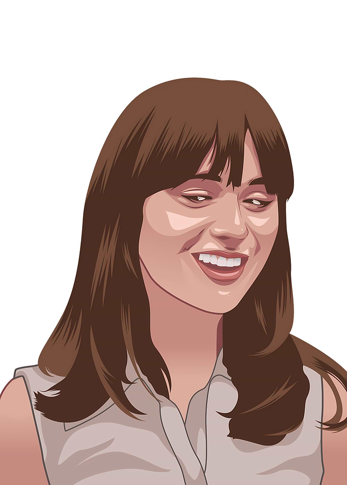 500 days of summer Zooey Deschanel fanart poster