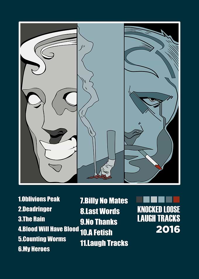 Knocked Loose - Laugh Tracks Album Art