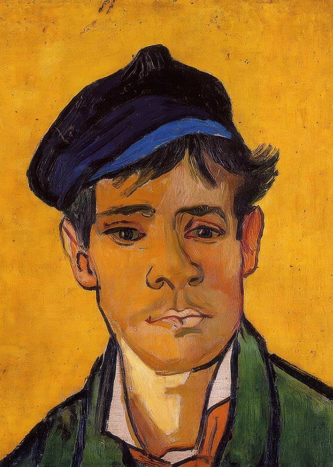 Young Man with Cap, Van Gogh