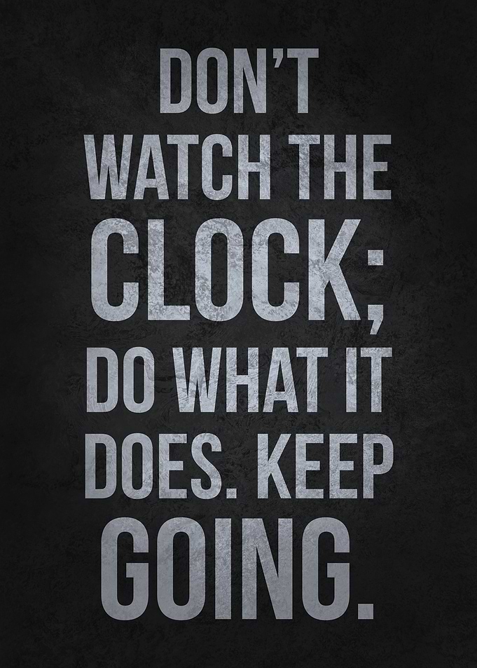 Keep Going - Motivational Poster