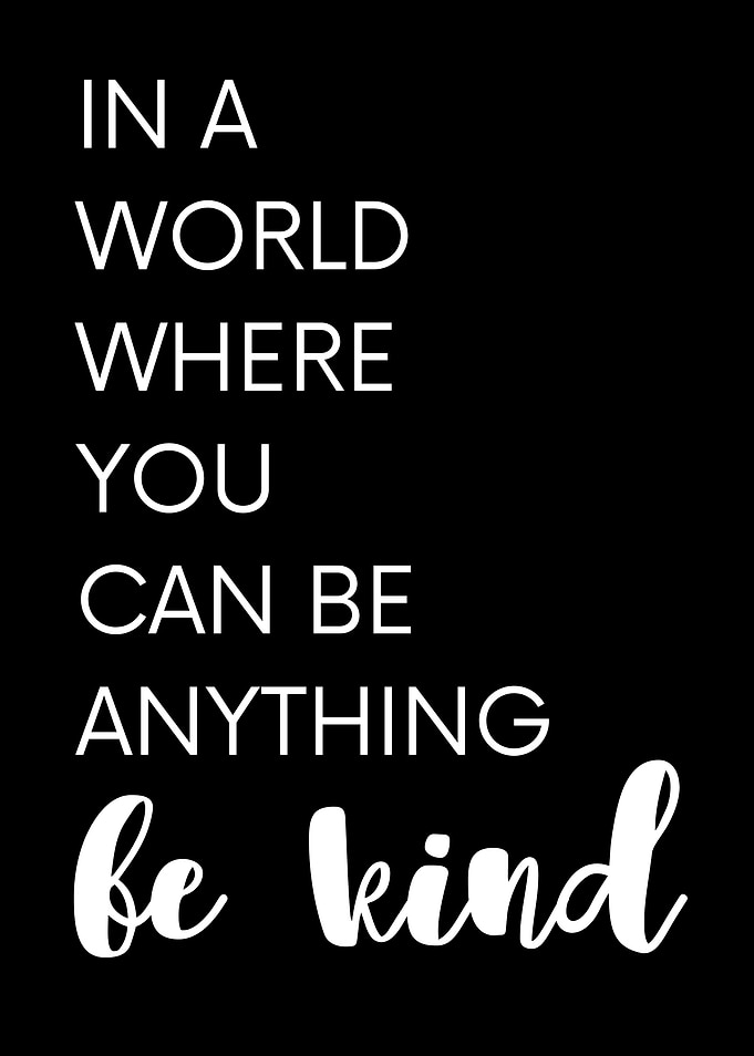 Be Kind Inspirational Quote