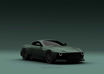 Aston Martin Valour in Green