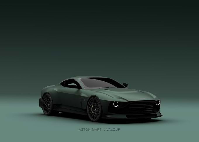 Aston Martin Valour in Green