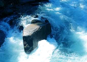 Blue water rush