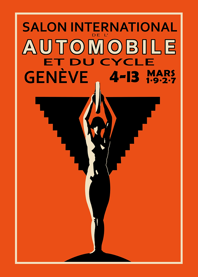 Vintage Geneva Motorshow