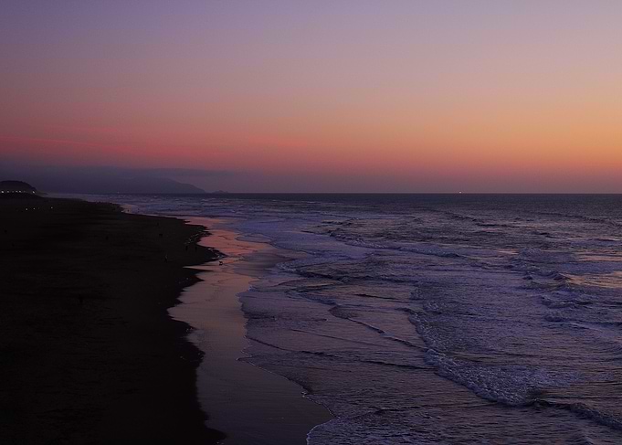 Beach at Sunset