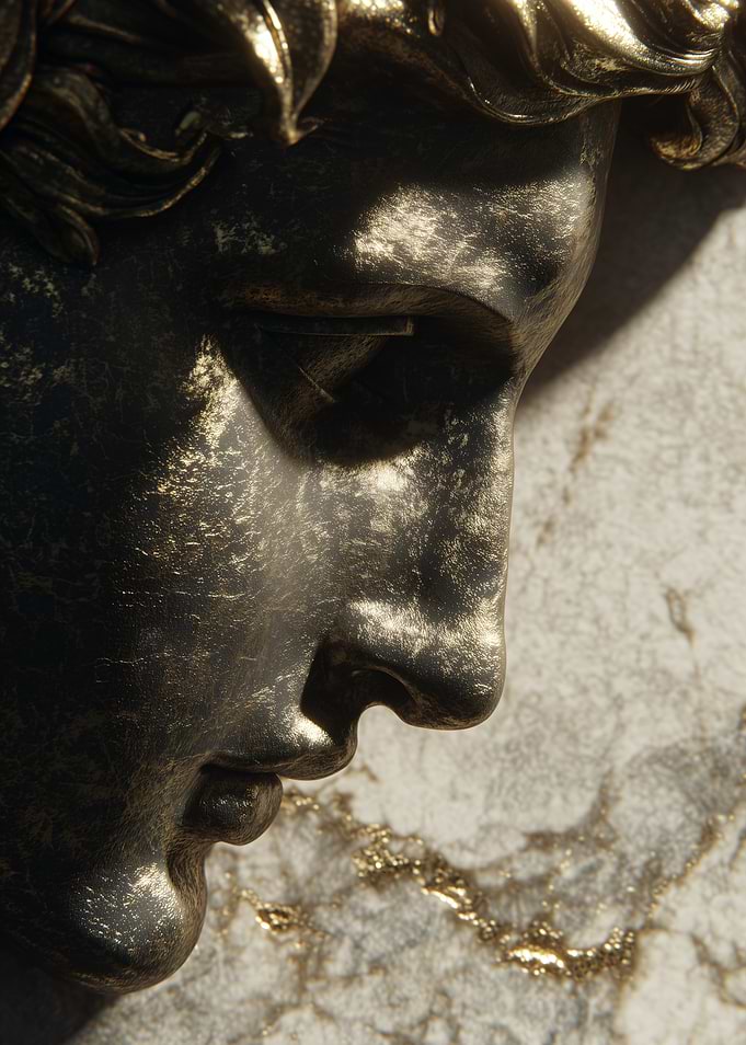 Golden Statue Profile