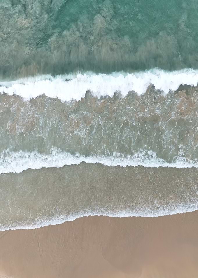 Waves on Beach