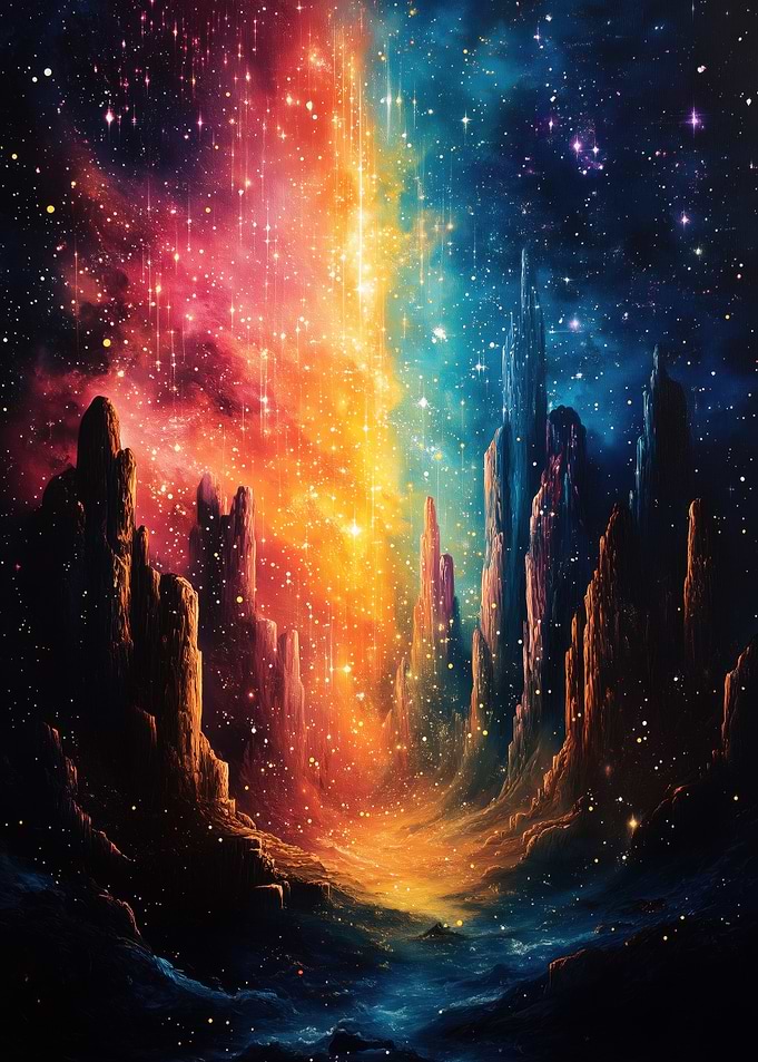 Cosmic Canyon Landscape