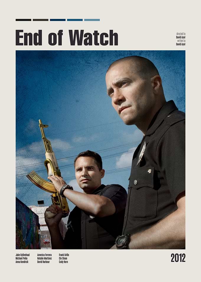 End of Watch Movie Poster