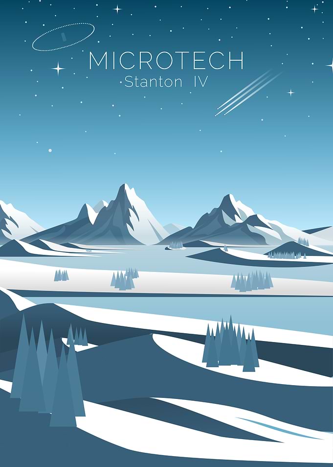 Microtech Stanton IV Landscape