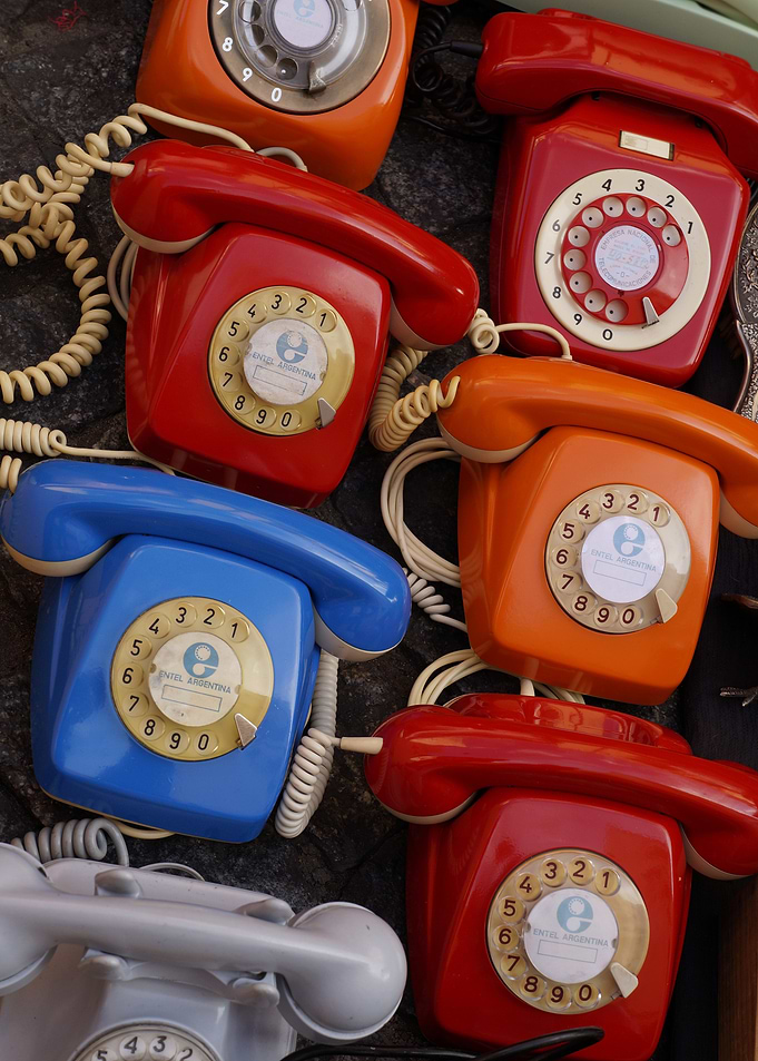 Vintage Rotary Phones Collection