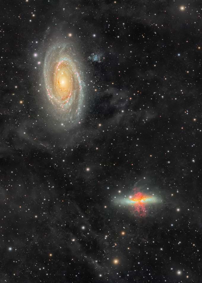 Bode's Galaxy & CIgar Galaxy