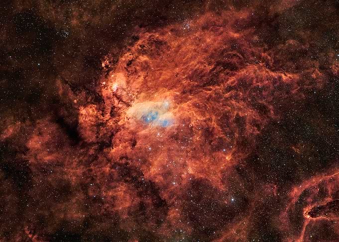 Cosmic Nebula in Deep Space
