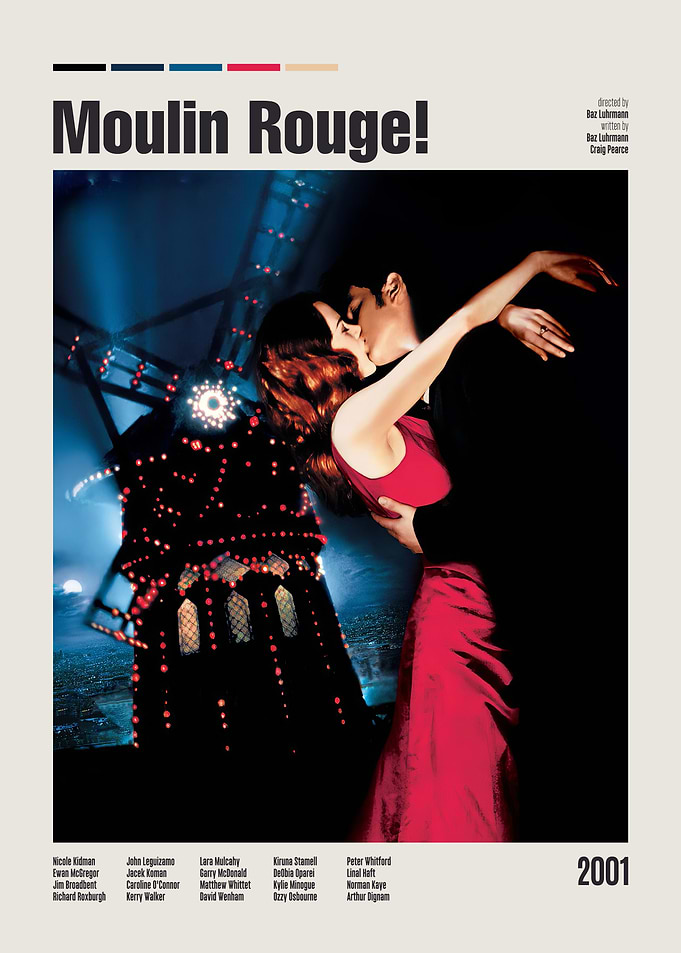 Moulin Rouge! Movie Poster