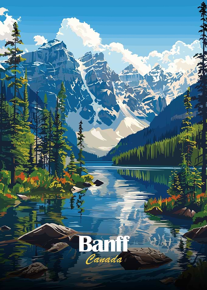 Banff Canada Landscape