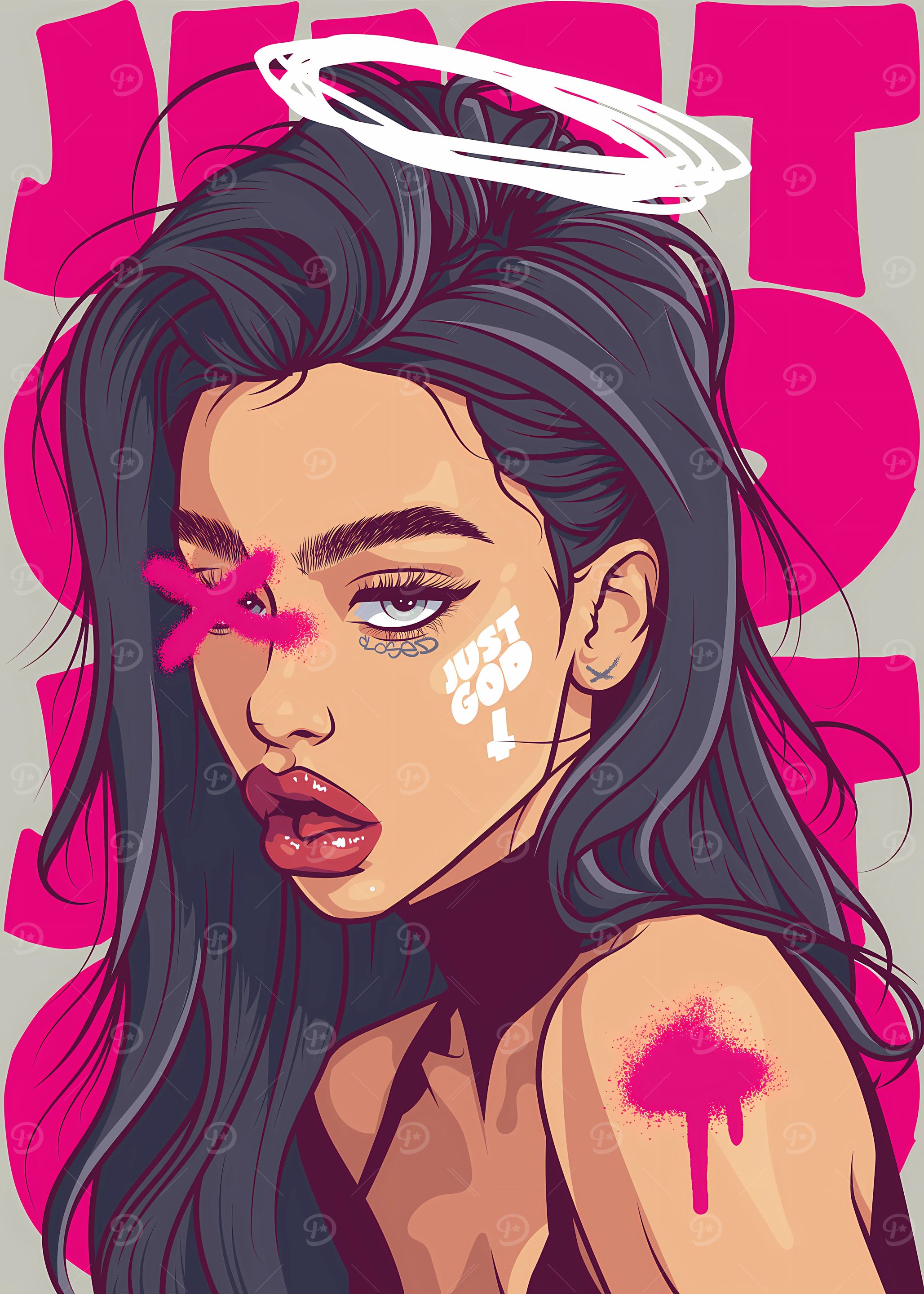 Just God Illustration