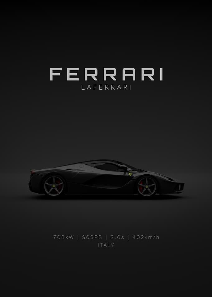 Black Ferrari LaFerrari Specs
