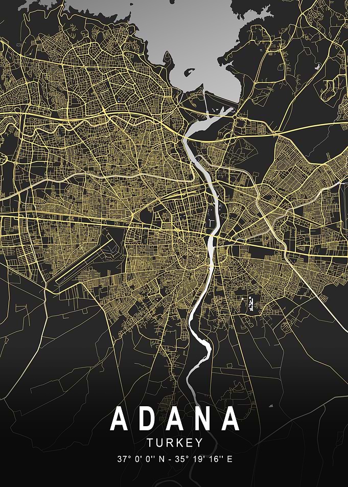 Adana Silver City Map