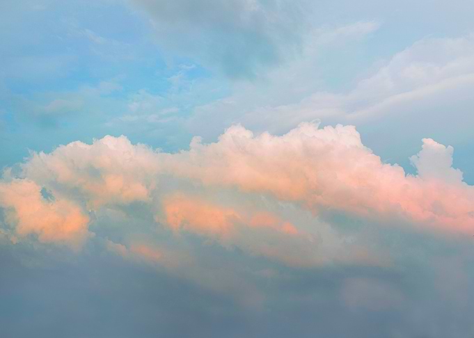 Pastel Clouds and Sky
