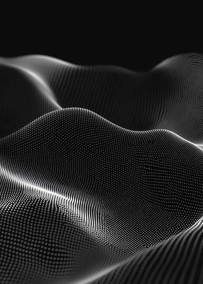 Abstract Dotted Landscape