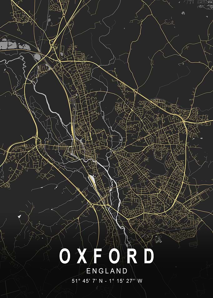 Oxford Silver City Map