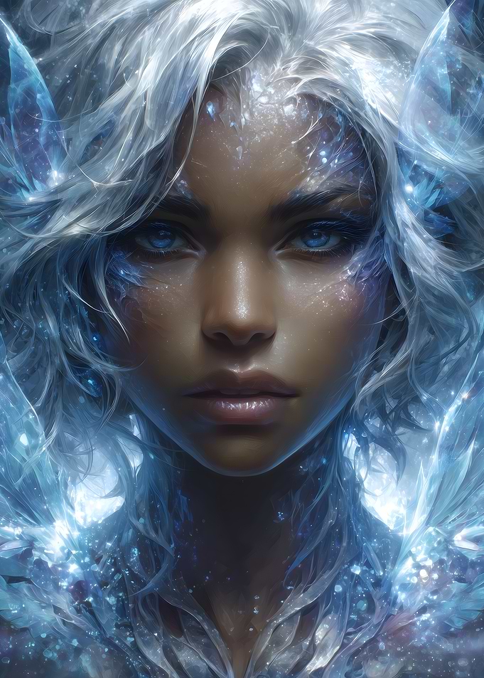 Ice Queen Portrait