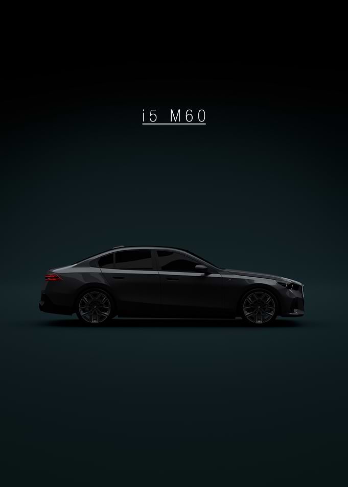 BMW i5 M60 2024 Carbon Black