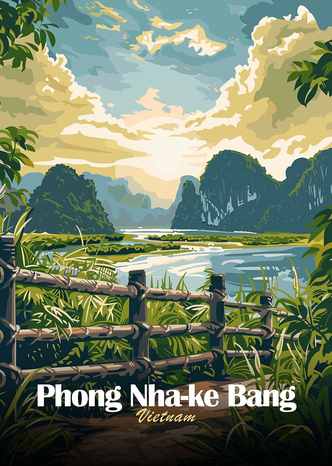 Phong Nha-ke Bang, Vietnam Landscape Art