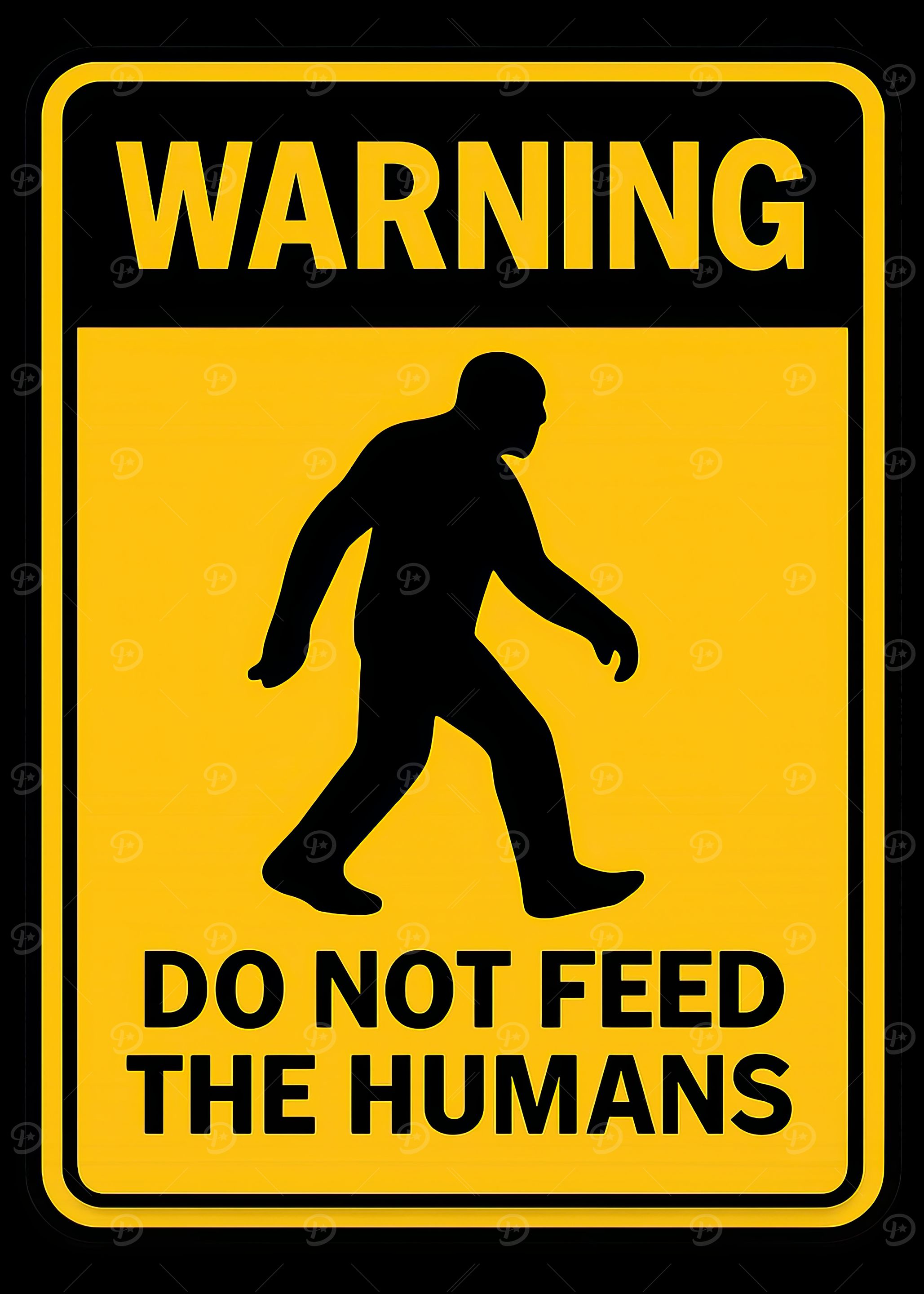 Warning: Do Not Feed the Humans