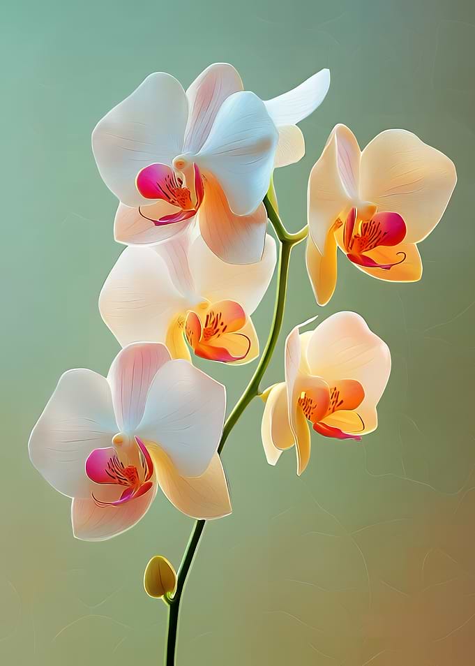 Elegant Orchid Blossom