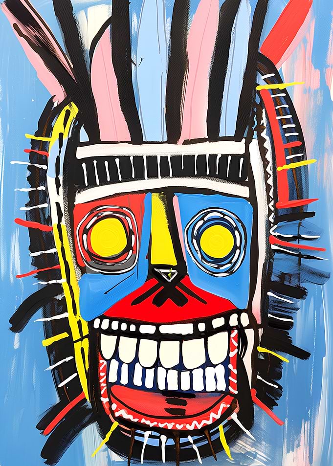 Abstract Face Painting