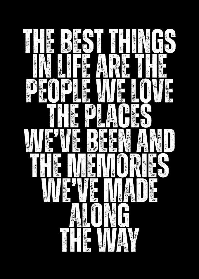 Inspirational Quote: The Best Things