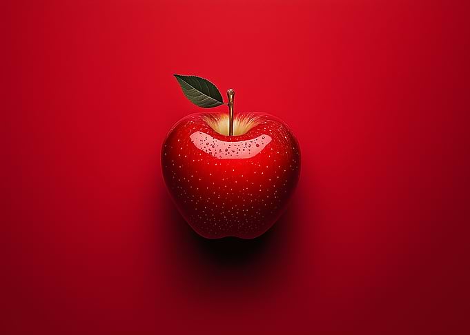 Red Apple Still Life