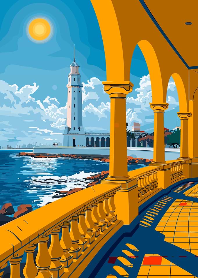 Alexandria Lighthouse View