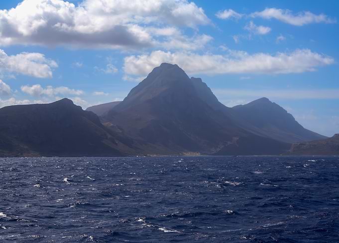 Mountainous Landscape by the Sea