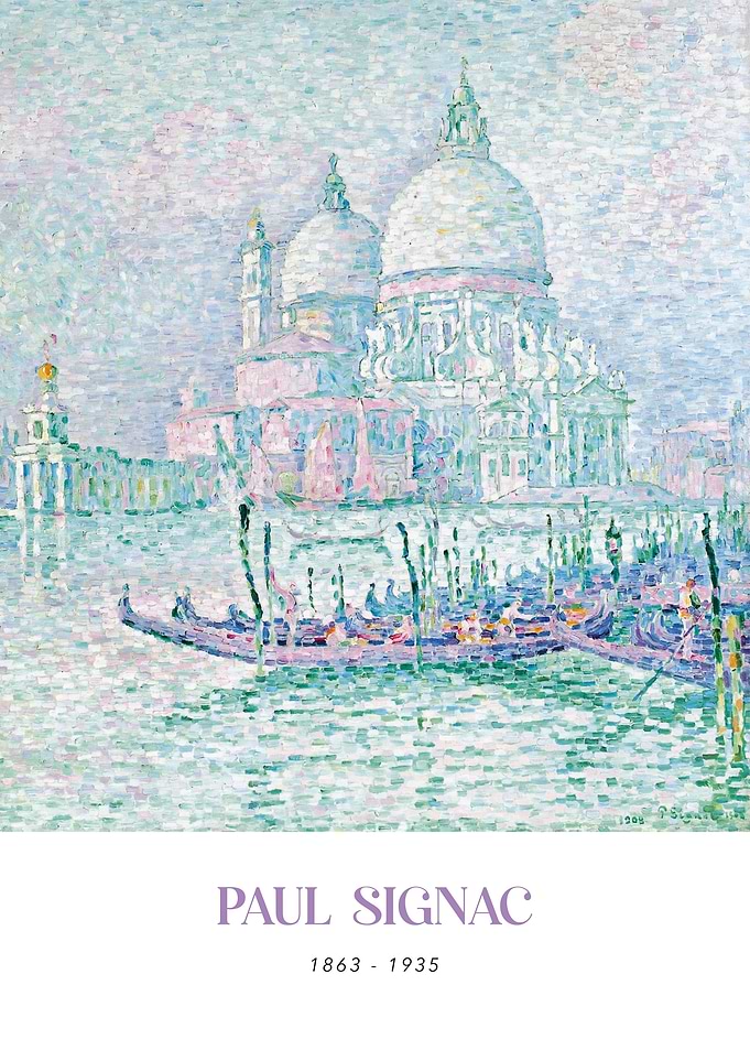 Venice, Santa Maria della Salute, Signac