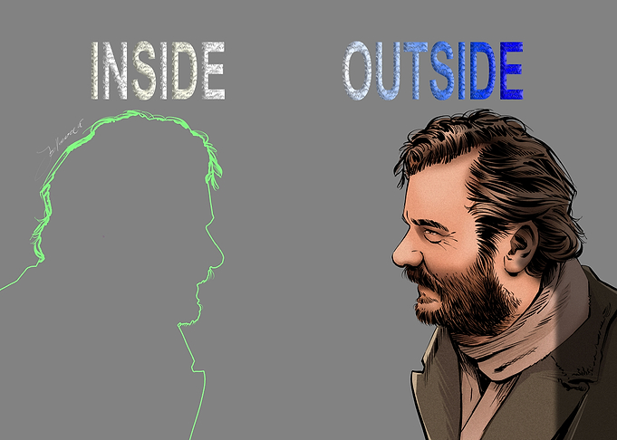 Inside vs. Outside Portrait