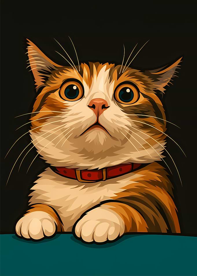shocked cat meme