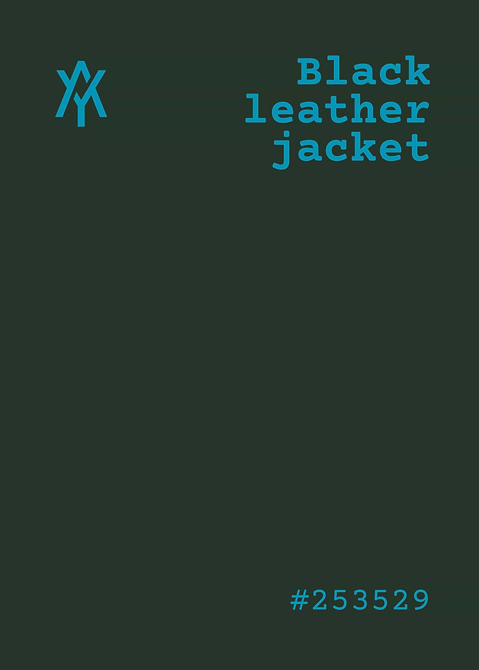 Black Leather Jacket Color Palette