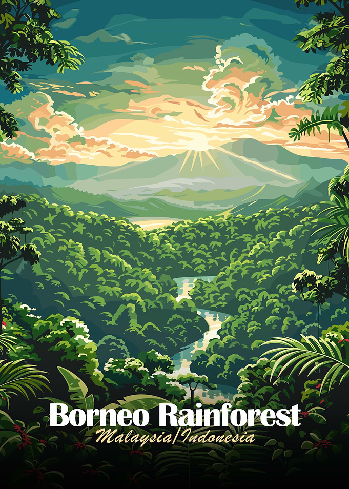 Borneo Rainforest, Malaysia/Indonesia
