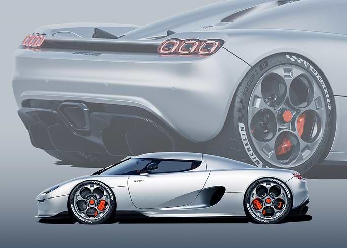 Koenigsegg CC850 Silver