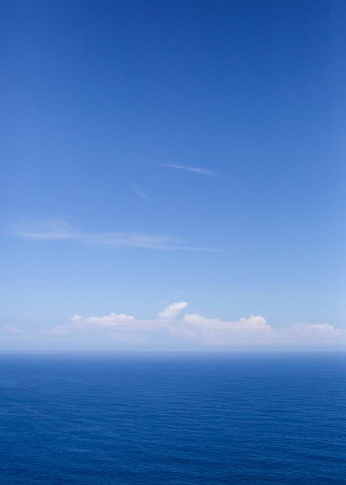 Blue Sky and Ocean View